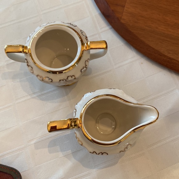 Vintage Kingwood China cream and sugar set. - Picture 4 of 5